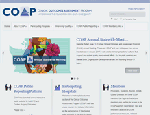 Tablet Screenshot of coap.org